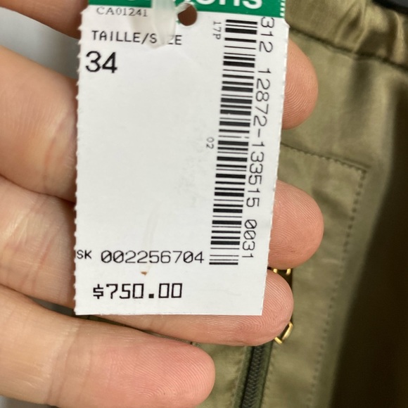 Brand New Paul Smith Kaki Cargo jogger - ss17 - size 34 - Picture 6 of 6